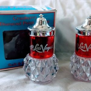 Vintage Deadstock Las Vegas Salt and Pepper Shakers